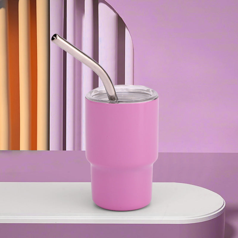 Wholesale Tumbler Ice Bullies Cup Stainless Steel Shot Glass 3oz Household Straw Cup Car Car Cup