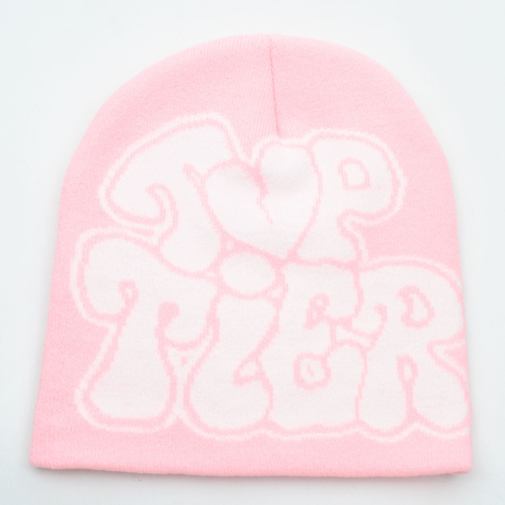 Wholesale Acrylic Heartbreak Jacquard Knit Hat