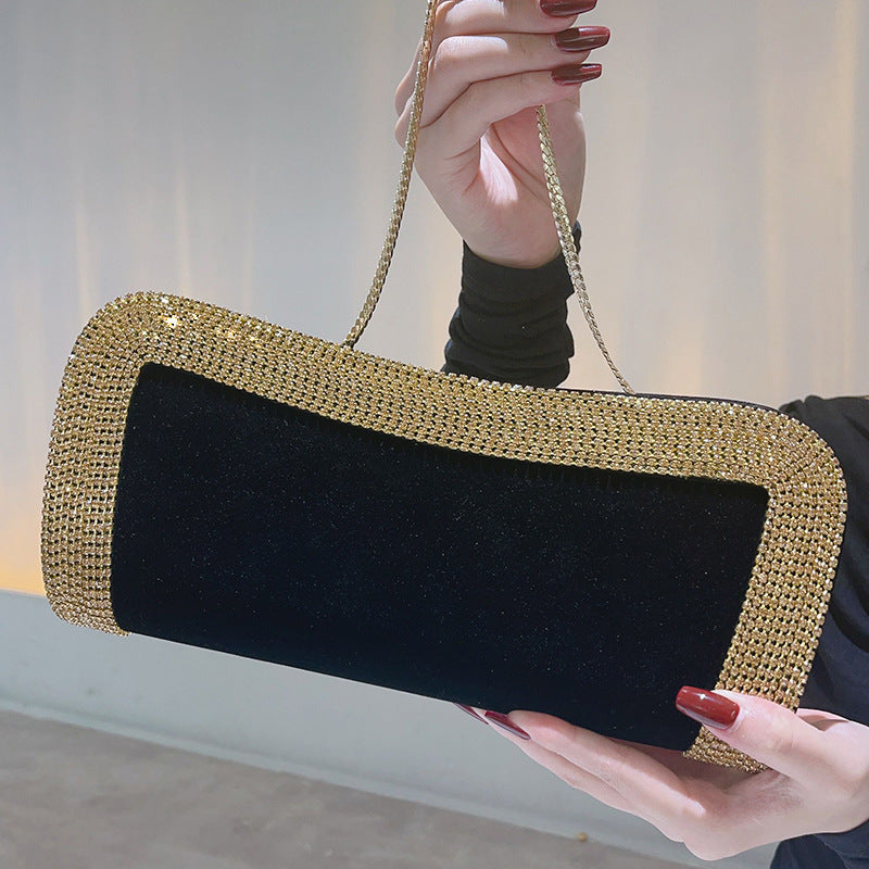 Wholesale Black Shoulder Crossbody Bag Party Clutch Bag