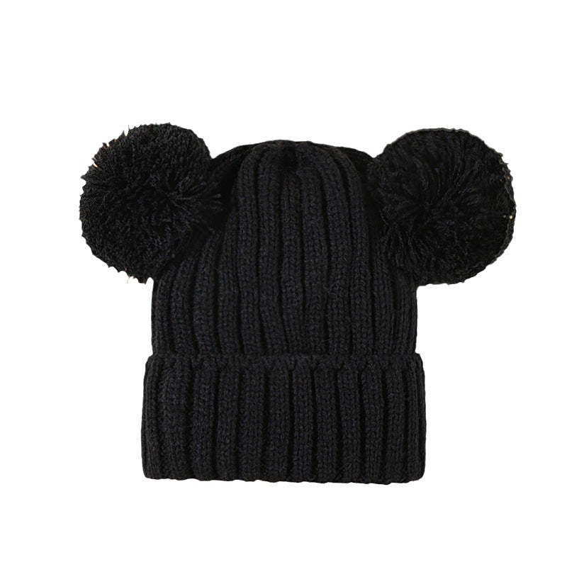 Wholesale Children's Plain Knitted Acrylic Hats