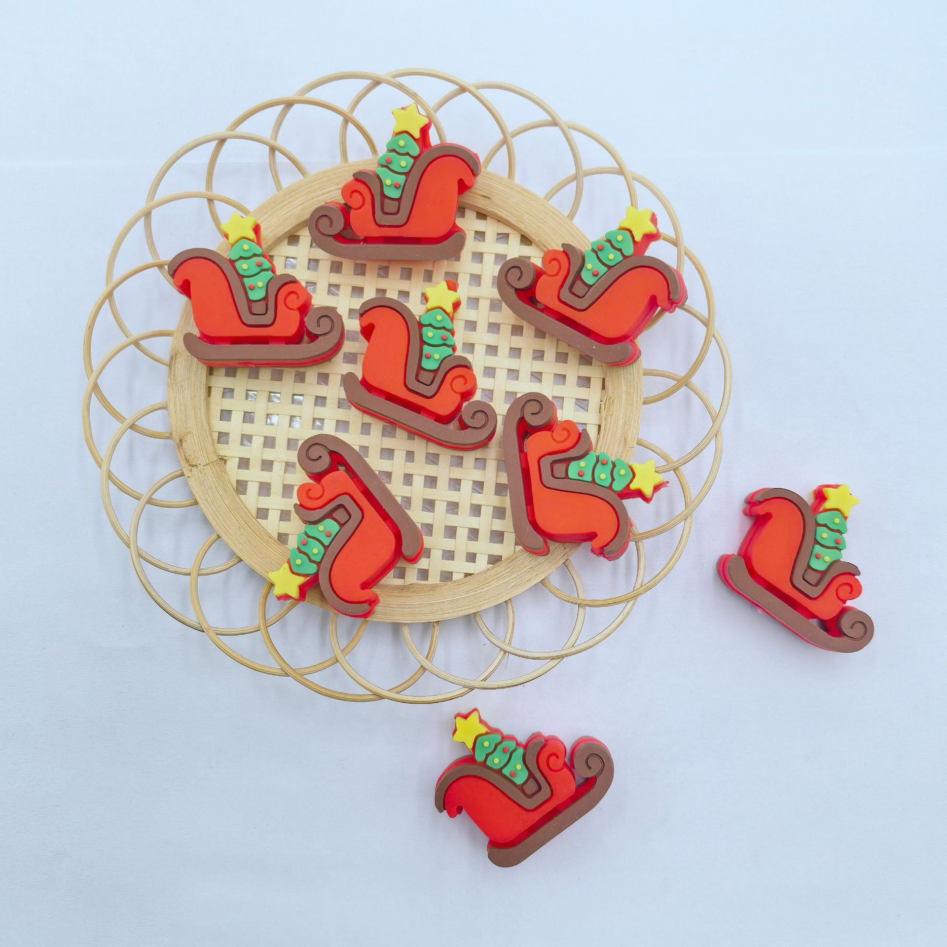 Wholesale 10pcs/pack 3D Cartoon Focus Beads Handmade DIY Silicone Loose Beads