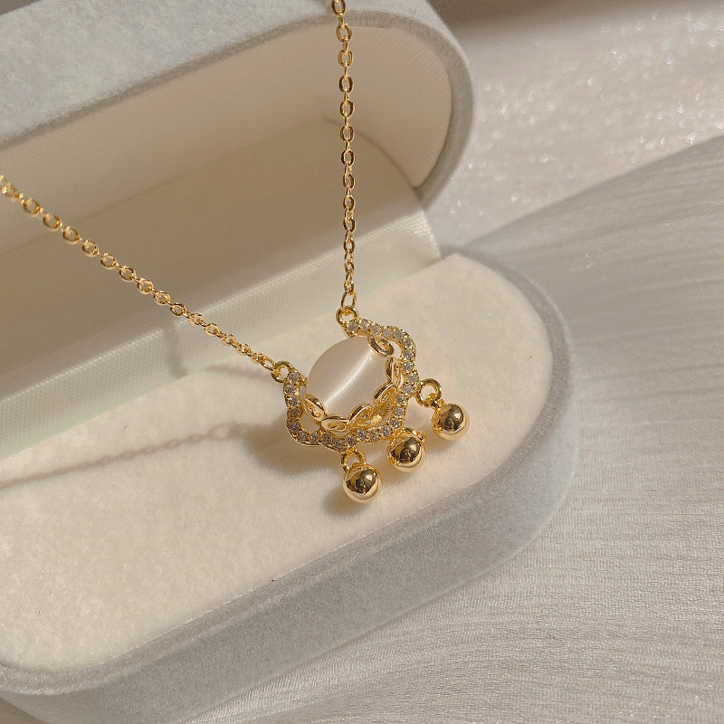 Wholesale Vintage Safety Lock Pendant Titanium Steel Necklace