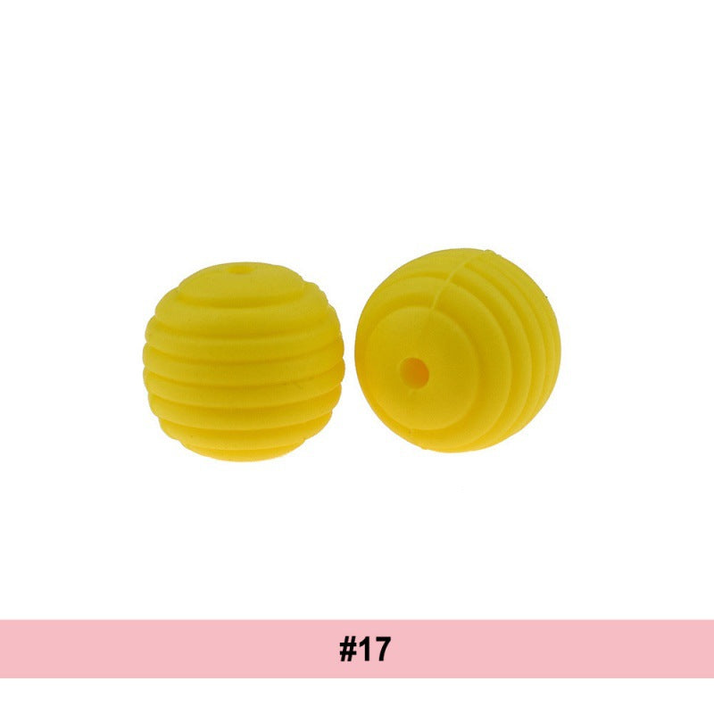 Wholesale 100pcs Colorful Threaded Beads