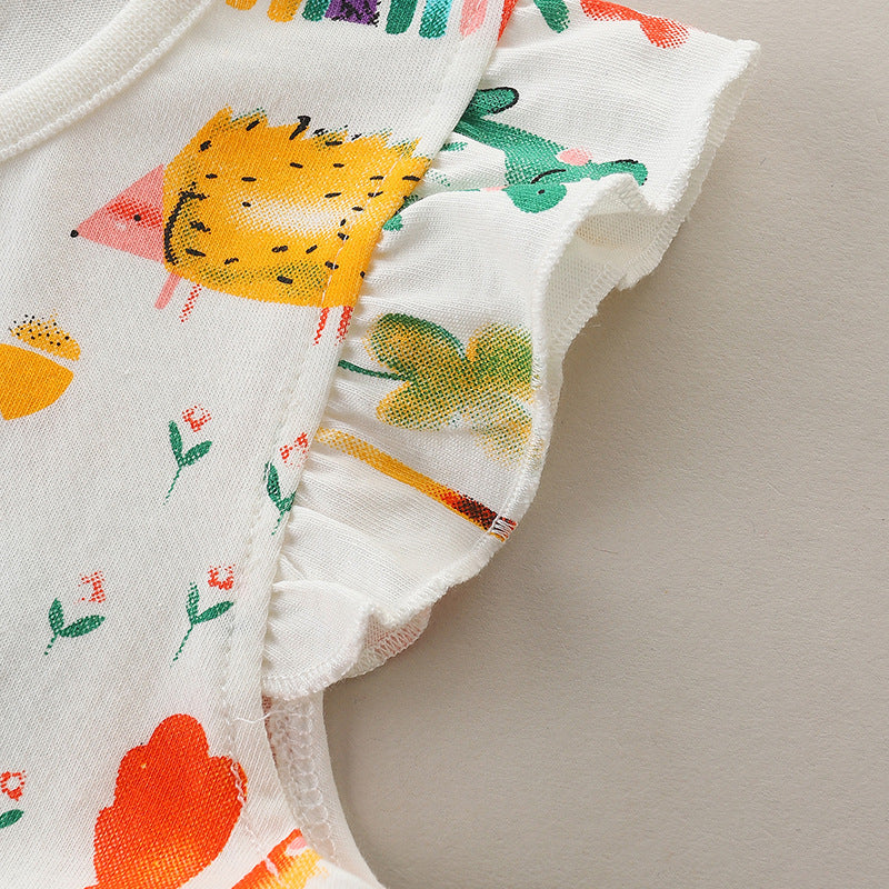 Wholesale Summer Embroidered Cotton Princess Skirt