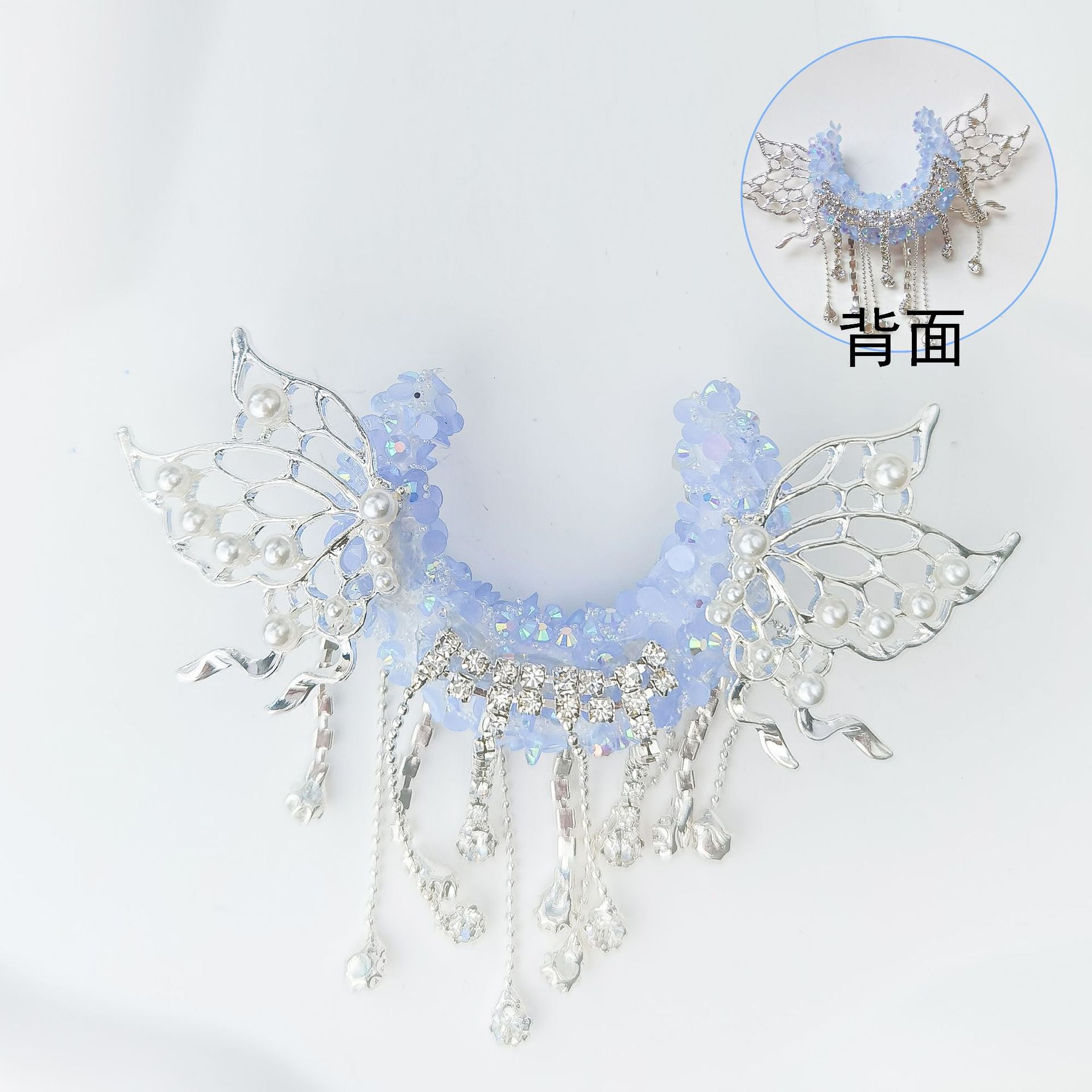 Wholesale Heavy Industry Wings Moon bling Cute Pen Acrylic Beads