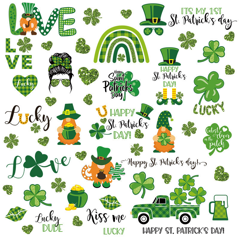 Wholesale St. Patrick's Day Window Stickers Decoration