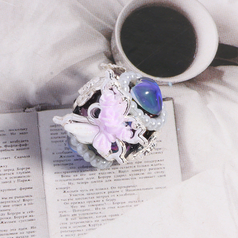 Wholesale 5pcs/pack Heavy Industry Creative Diamond Ball Loose Beads DIY