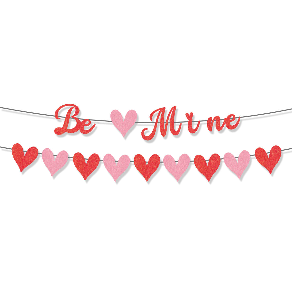 Wholesale Valentine's Day Proposal, Wedding Party Decoration, Happy Valentine's Day Paper Banners