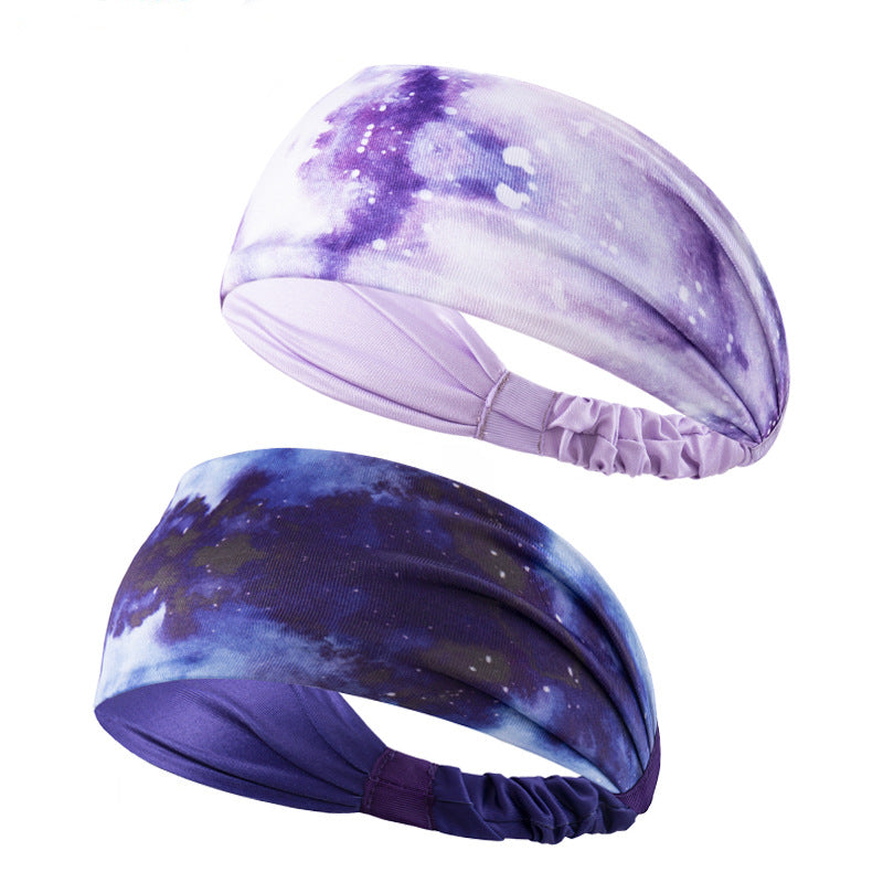 Tie de tela al por mayor diadema deportiva