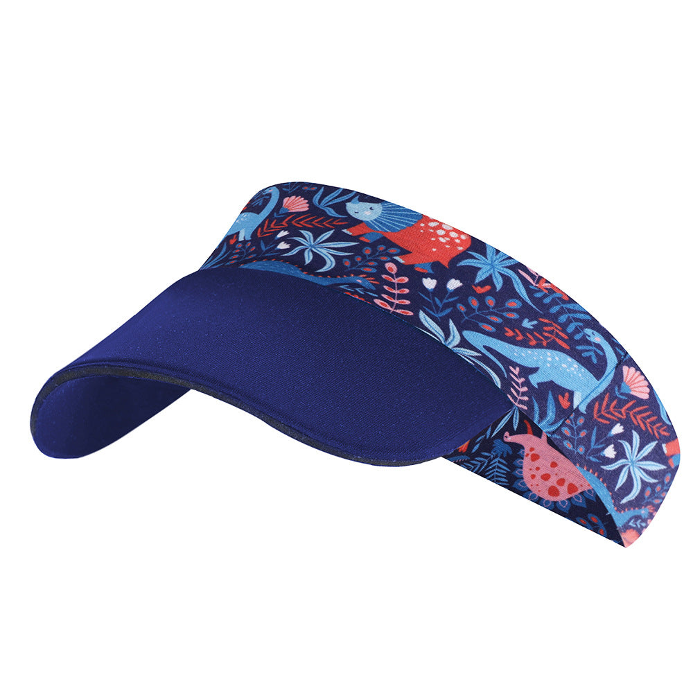 Polyester de poliéster al por mayor niños impresión de verano gorro de gorro de gorro
