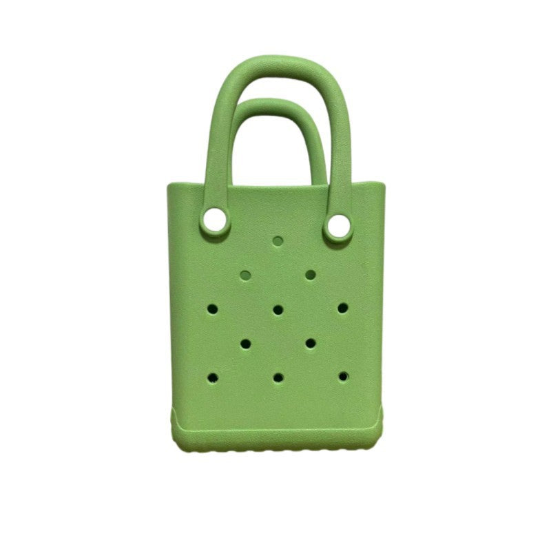 Wholesale Jelly Beach Flower Simple Hole Bag