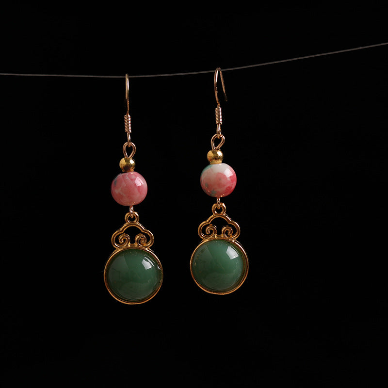 Wholesale Vintage court style ethnic antique earrings