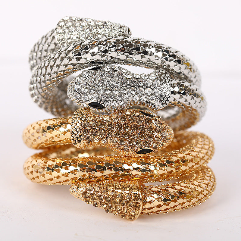 Wholesale Snake Rhinestone Bracelet