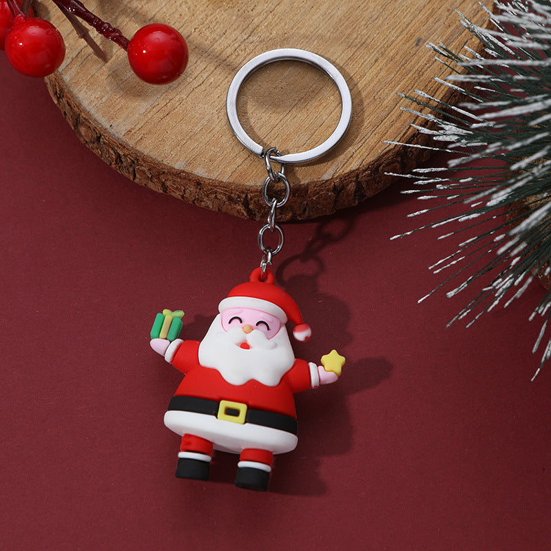 Wholesale Christmas PVC Keychain