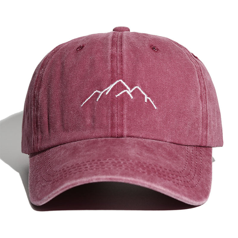 Wholesale Soft Top Embroidered Washed and Distressed Outdoor Baseball Cap