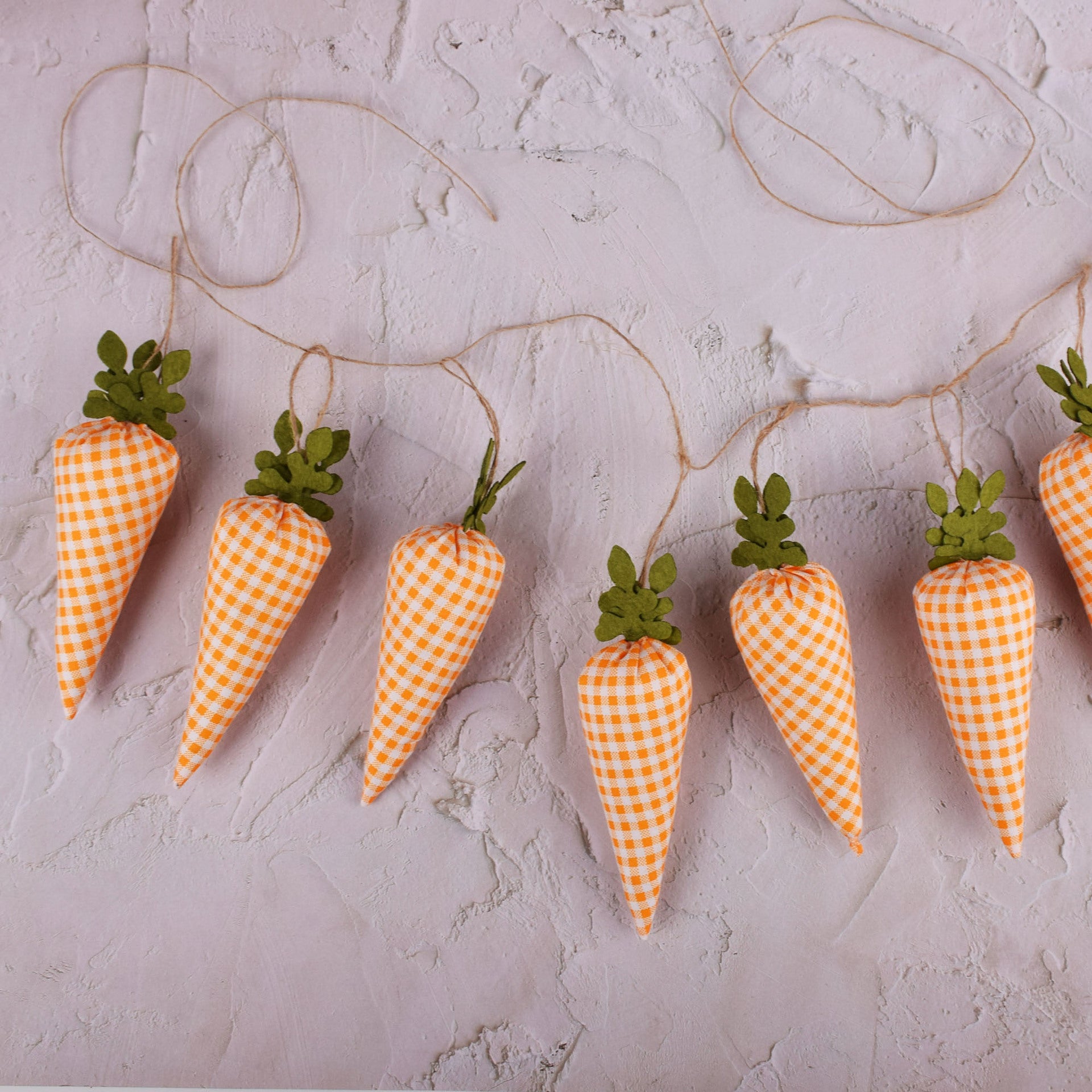 Wholesale Easter Fabric Carrot Decoration