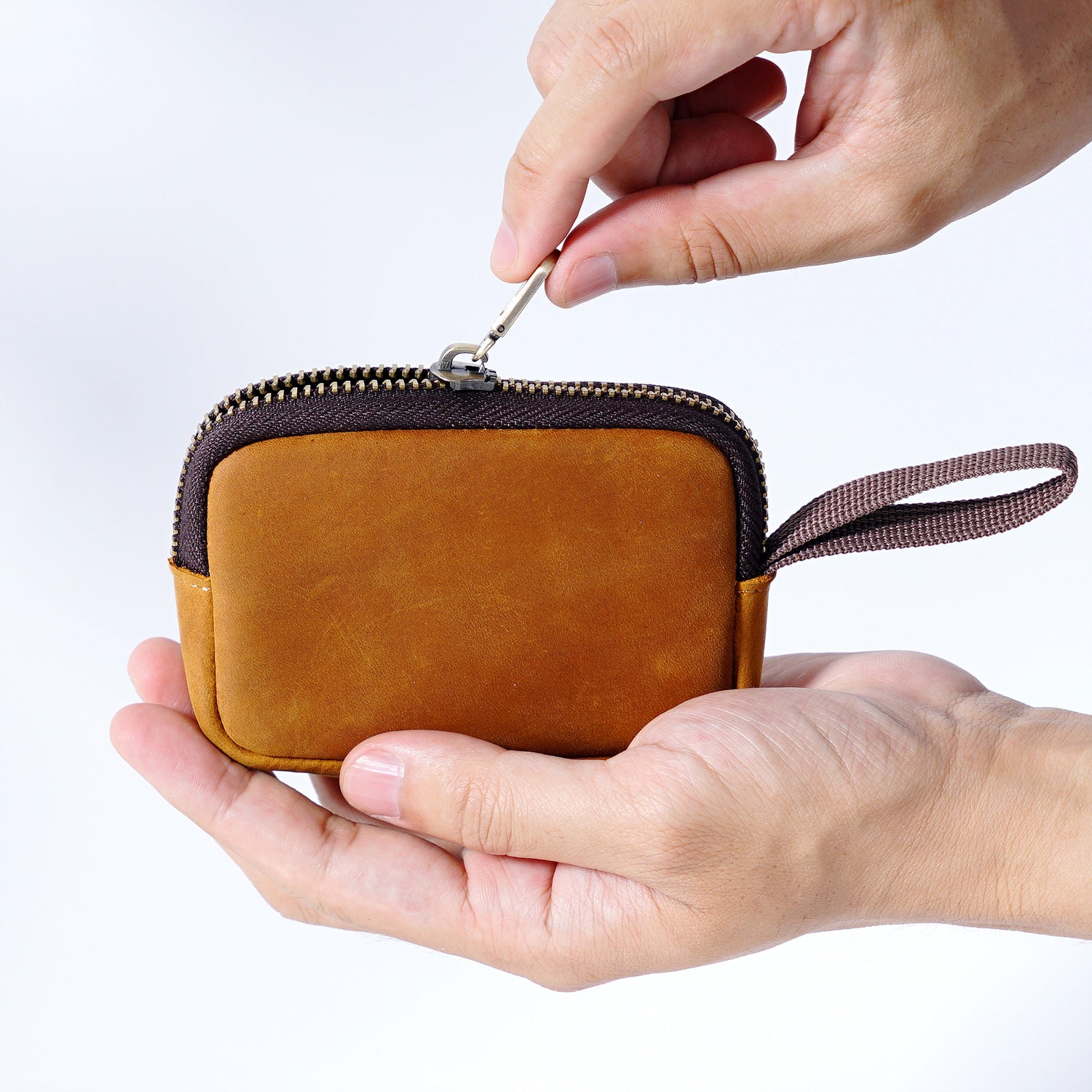Wholesale Cowhide Multifunctional Coin Purse