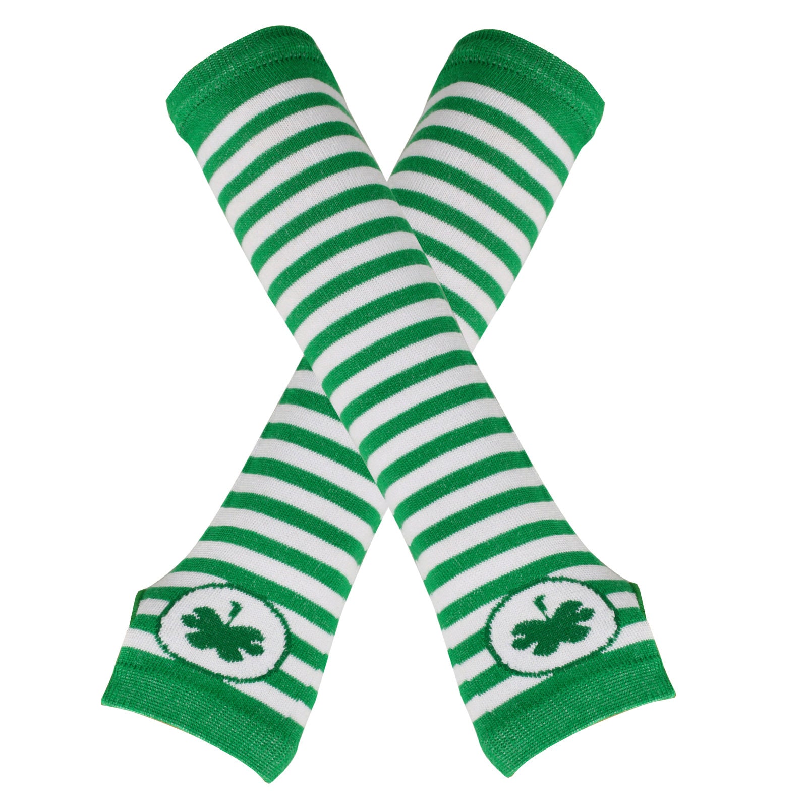 Wholesale Christmas Spring and Autumn Thin Elbow-Length Fingerless Arm Sleeves