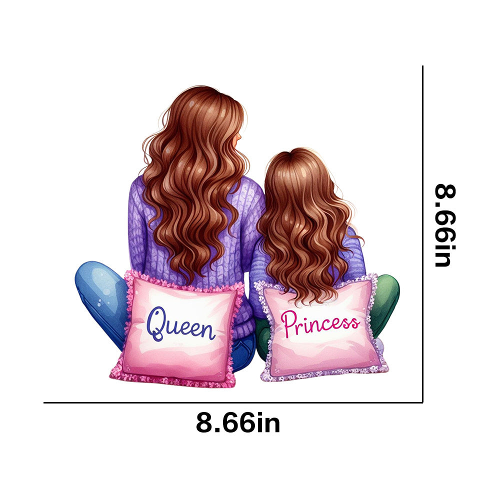 Wholesale Mother and child clothing UV DTF Ready to Press Transfers Wraps