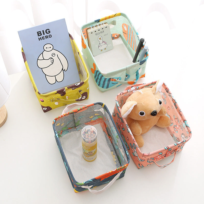 Wholesale Cotton and Linen Tabletop Miscellaneous Storage Box