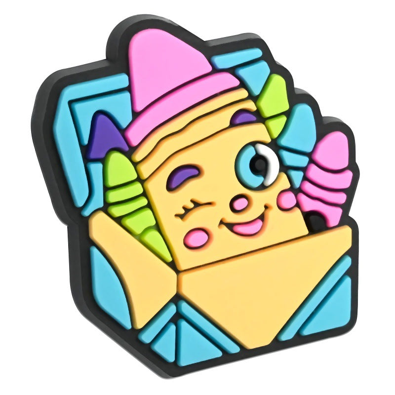 Wholesale Random 100pcs/pack  Back-to-School Series Student Stationery  Focal Beads