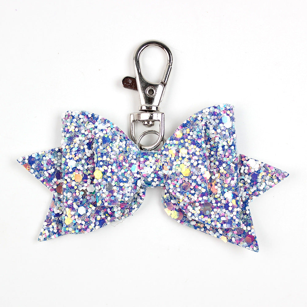 Wholesale 5pcs Mini Shiny Bag Pendant Sequin Hairpin