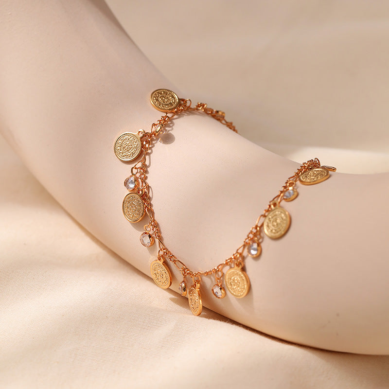 Wholesale Small Round Copper Bracelet