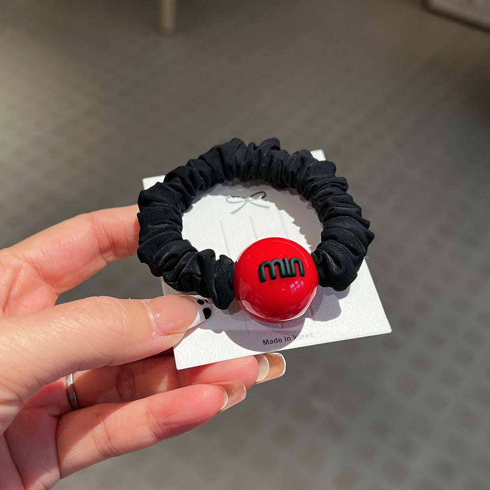 Wholesale New Year Acrylic Red Large Ball Rope