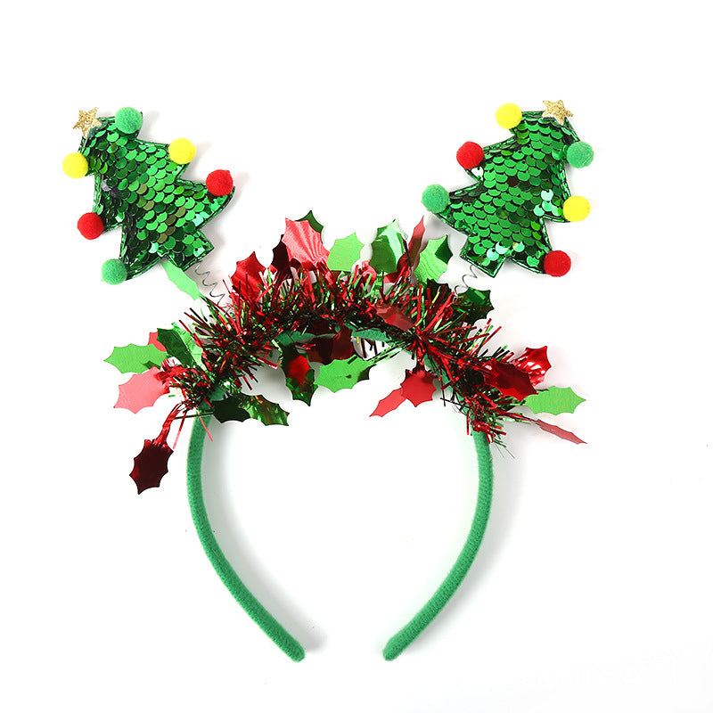 Wholesale Autumn Winter Christmas Cute Sweet Wind Girl Headband