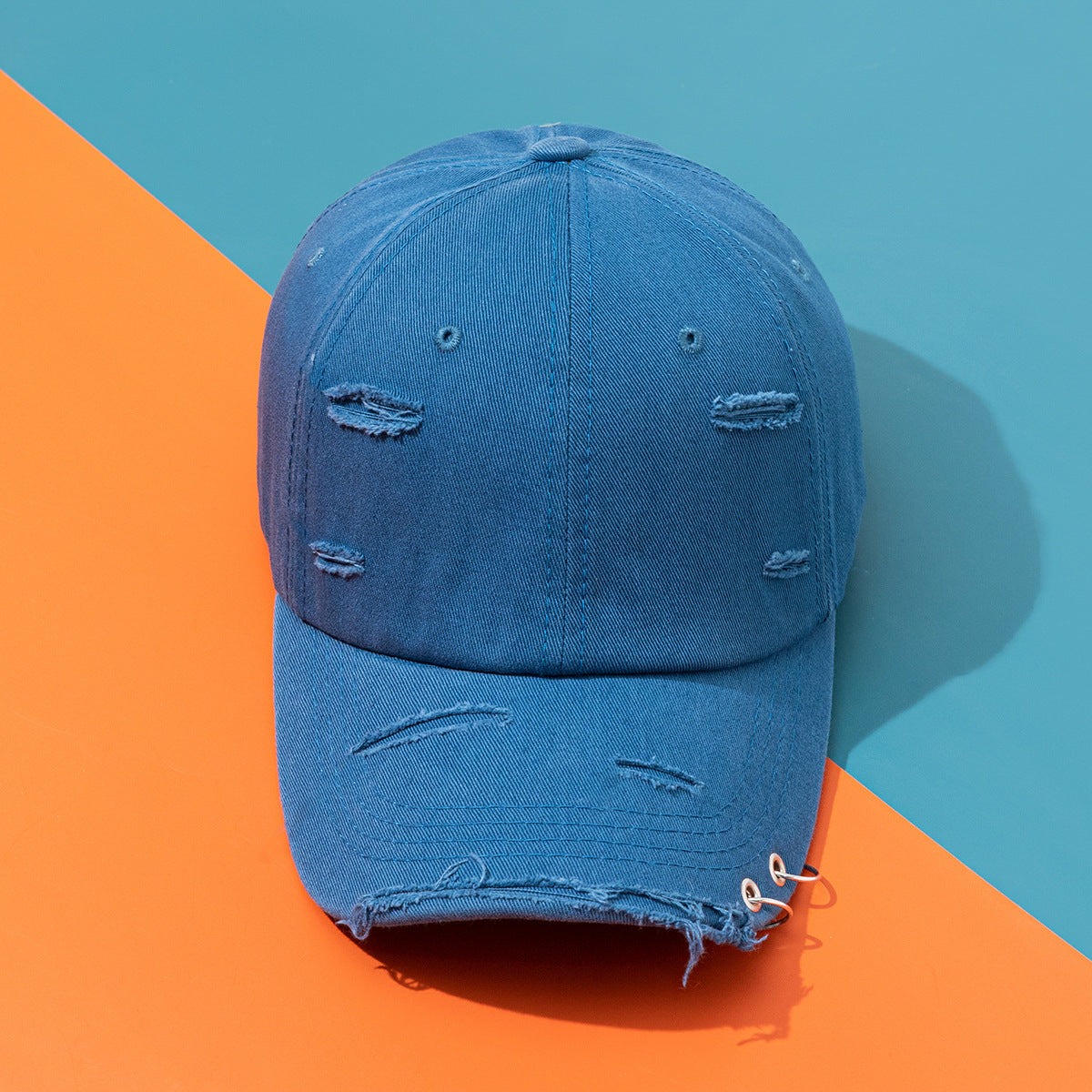 Wholesale Cotton Washed Perforated Baseball Caps