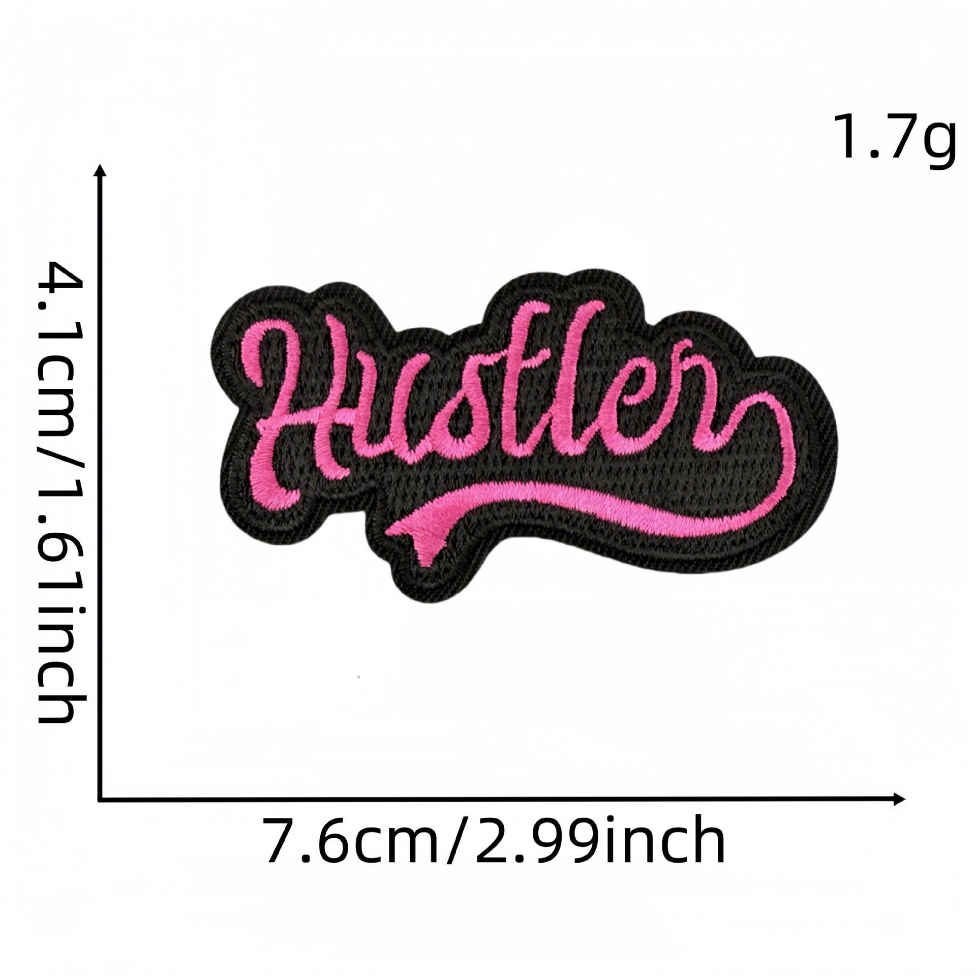 Wholesale Cartoon English word embroidery DIY patches