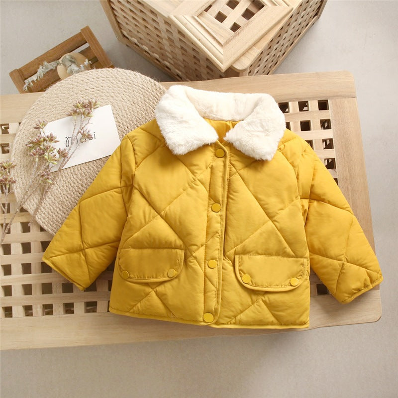Wholesale Autumn and Winter Warm Polyester Baby Clothes