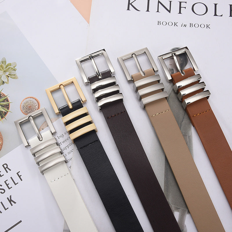 Wholesale Trendy Thin Belt Fashion Versatile Jeans Dress Belt