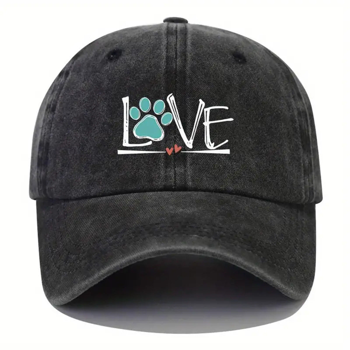 Wholesale LOVE Dog Paw Baseball Cap