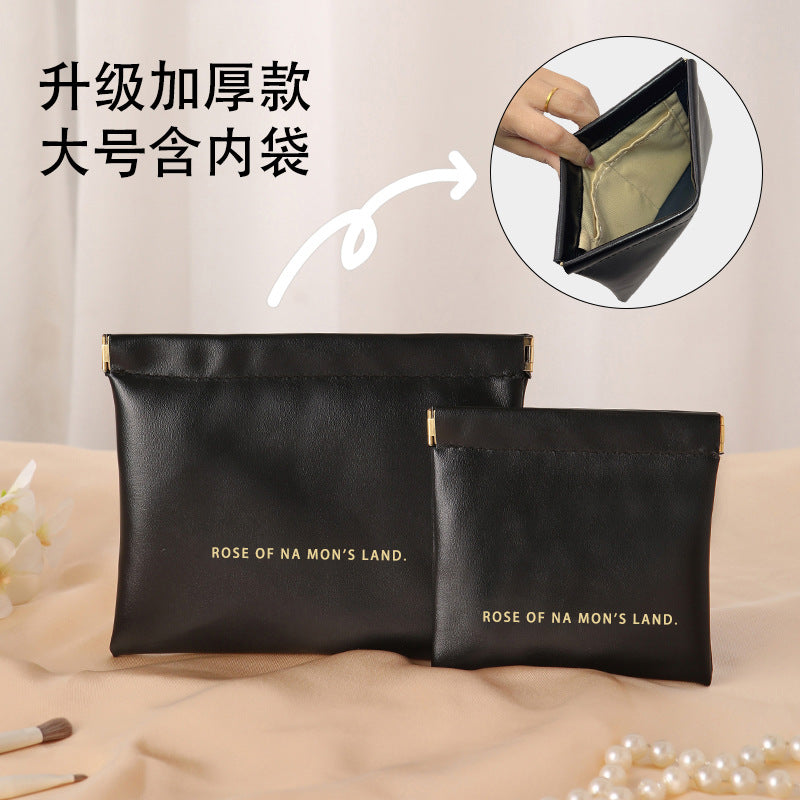Wholesale Mini portable storage bag with automatic closure of shrapnel