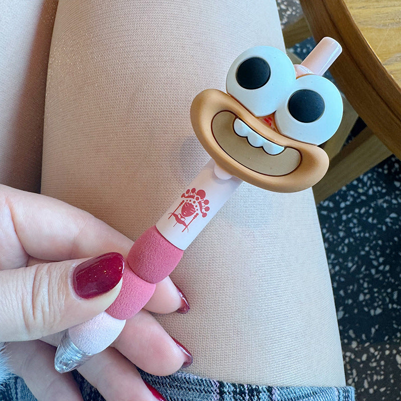 Wholesale Emoji Pack Gel Pen Cute Big Mouth Big Eyes Funny  Pen