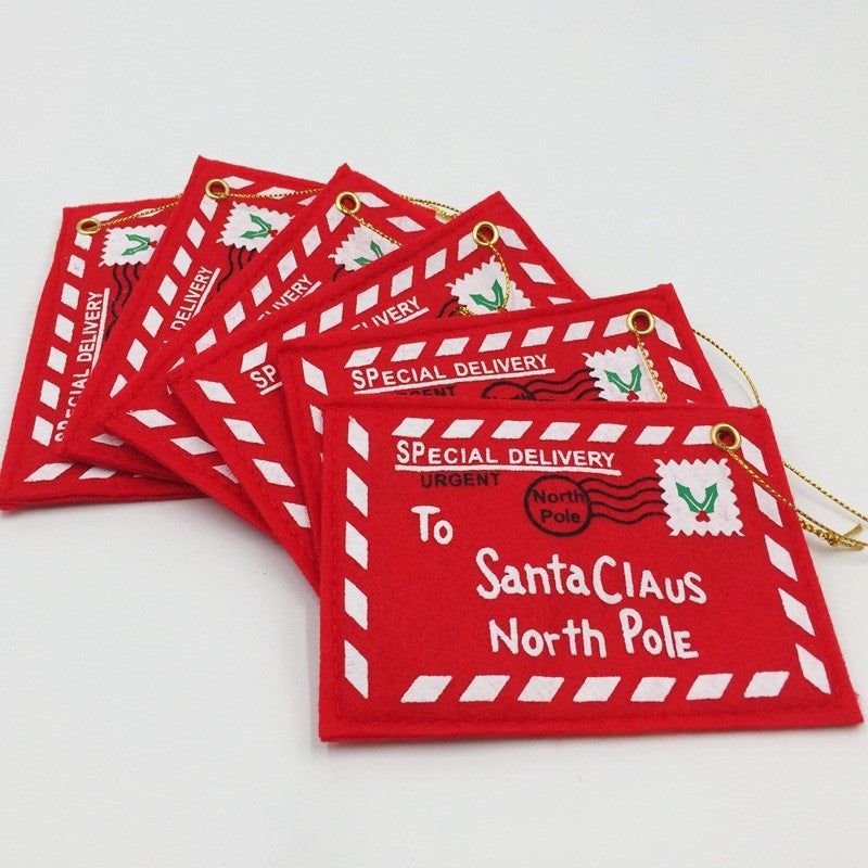 Wholesale Christmas Envelopes Christmas Tree Hanging Christmas Decoration Supplies