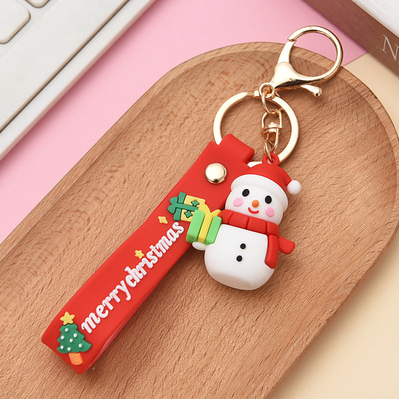Wholesale PVC Christmas Keychain