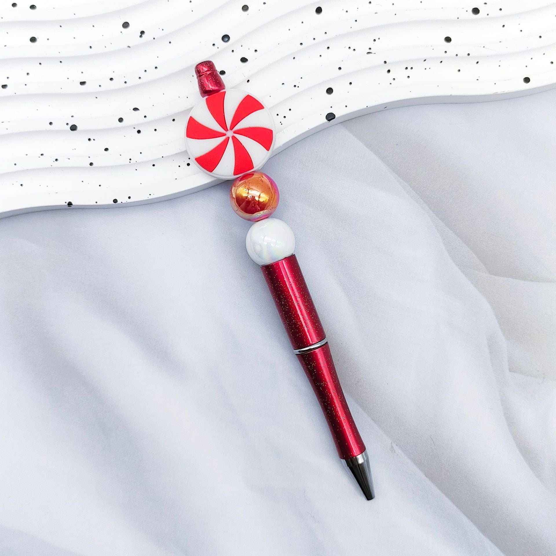 Wholesale Beaded Ballpoint Pen DIY Finished Magic Wand Beaded Cute Pen