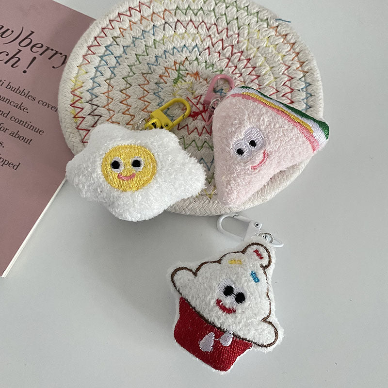 Wholesale Cute Expression Plush Keychain