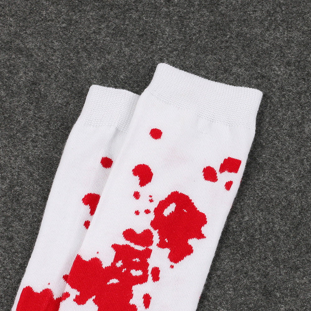 Wholesale Halloween Bat Bloody Skull Stockings