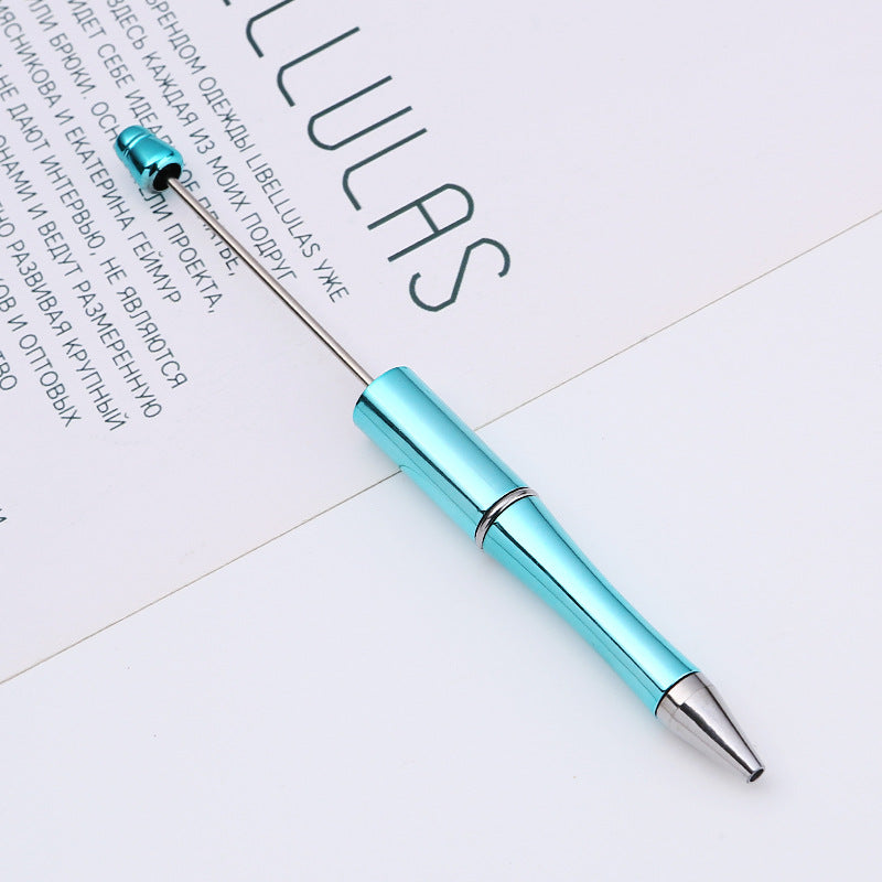 Wholesale Creative Gradient Color DIY Handmade Plastic Bead Pen