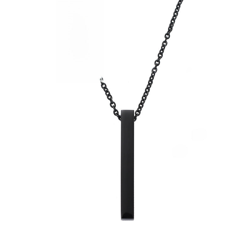 Wholesale Mirrored rectangular necklace