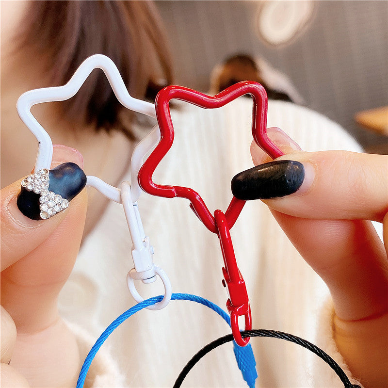 Wholesale PVC Balloon Dog Wire Rope Special Shaped Keychain