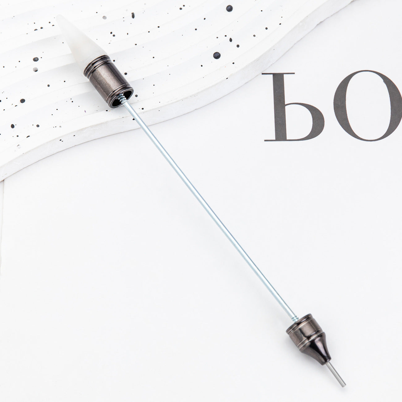 Wholesale 2pcs Nail Art Tool Double-ended Dot Drill with Wax Blotting Dot Pen