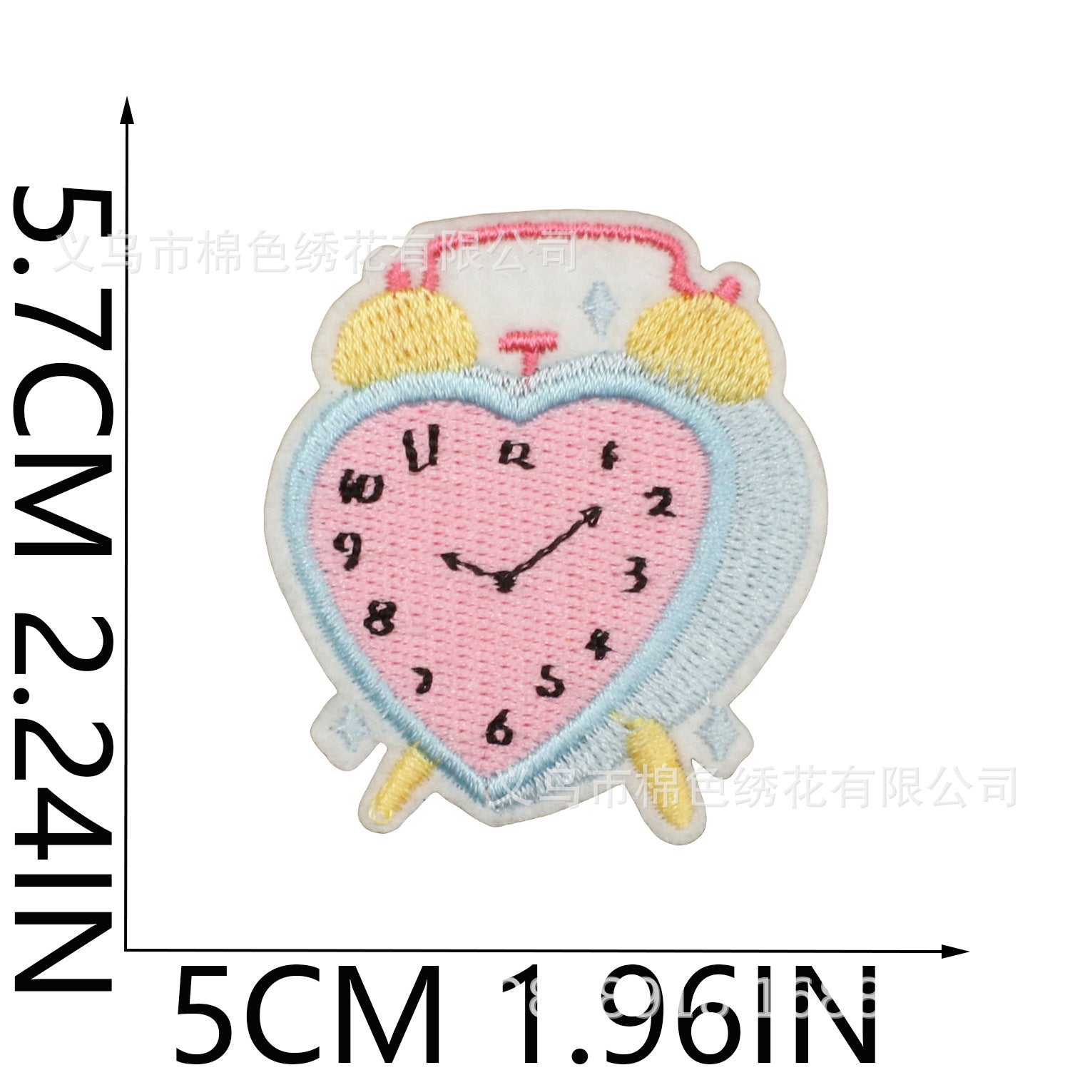 Wholesale Flower Fairy Embroidery Patch With Strawberry Coffee Design Polyester Thread For Clothing Bags Hats Trendy DIY Craft Supply Resale Gift