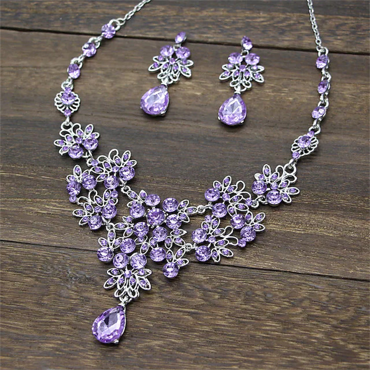 Wholesale  Gold Plated Red/Blue/Purple