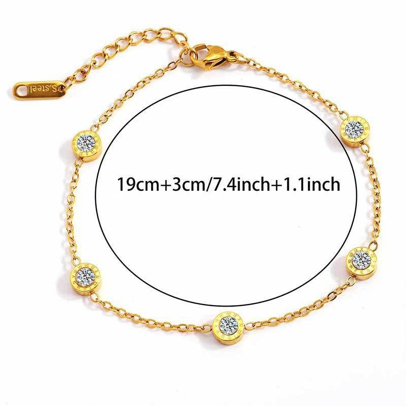 Wholesale Simple Love Titanium Steel Versatile Bracelet