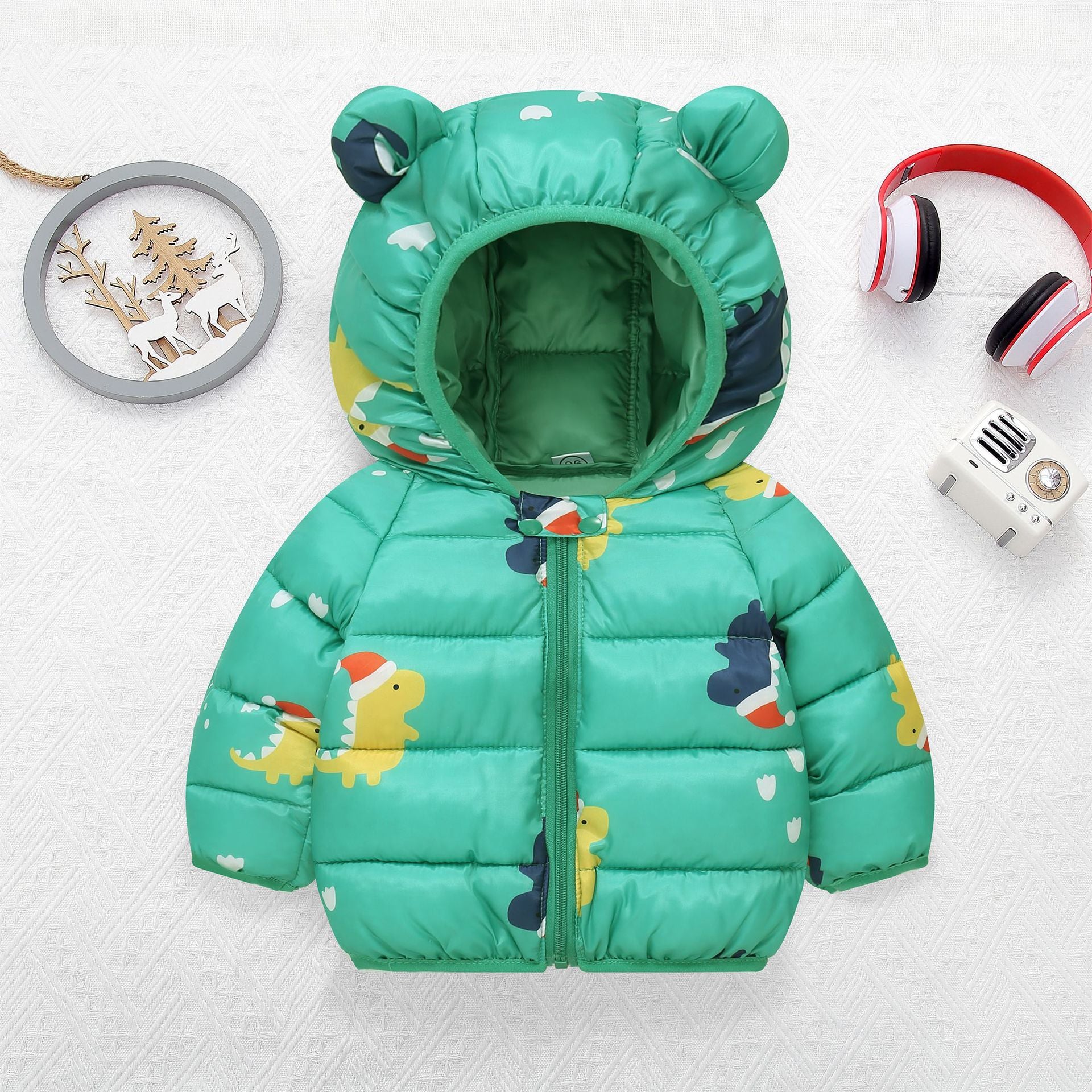 Wholesale Autumn/Winter Down Cotton Polyester Baby Clothes