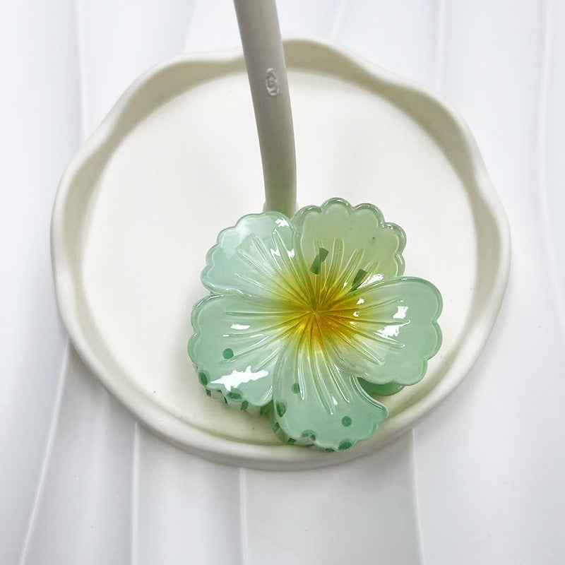 Wholesale Curly Flower Women's Fashion High-end Women's Shark Clip Hair Accessories